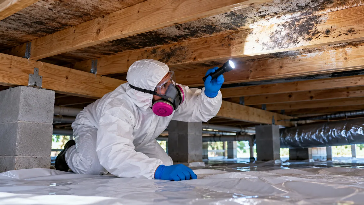 Crawl Space Mold Removal in Hypoluxo