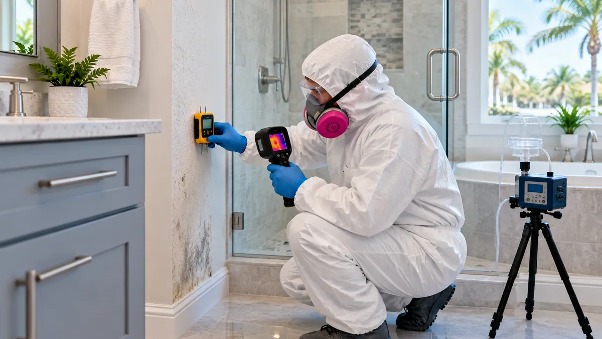 Mold Inspection and Testing in Hypoluxo